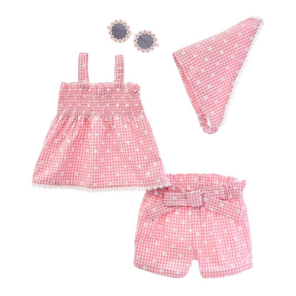 Rachel Zoe  4Pc Short Set, Pink